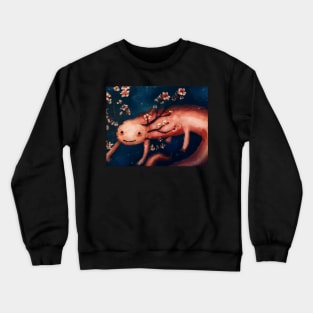 Sakura-lotl (sakura axolotl) Crewneck Sweatshirt